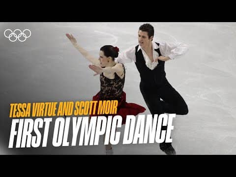 A New Era on Ice ⛸️🇨🇦 | Tessa Virtue and Scott Moir's First Ever Olympic Routine | Olympic Debuts