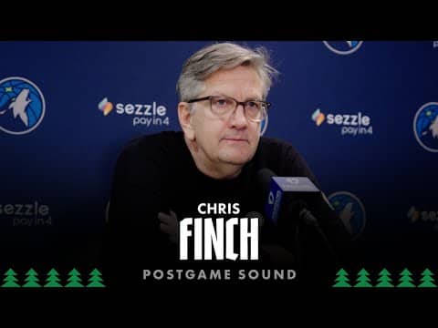 "We Stayed In The Game Mentally." | Chris Finch Postgame Sound | 12.04.25