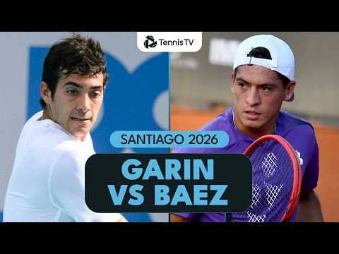 Christian Garin vs Sebastian Baez EPIC Clash | Santiago 2026 Highlights