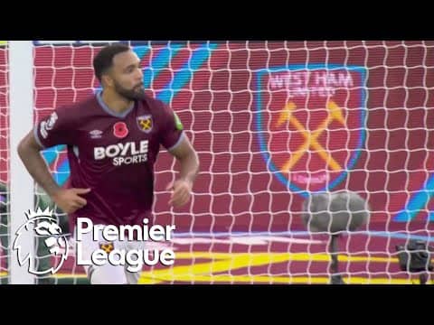 Callum Wilson's header brings West Ham level at 1-1 with Burnley | Premier League | NBC Sports