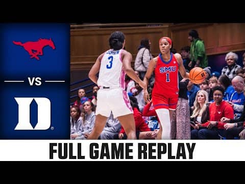 SMU vs. Duke Full Game Replay | 2025-26 ACC Women's Basketball