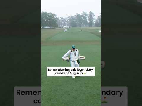 Unreal one liner from the caddy here #themasters #augusta