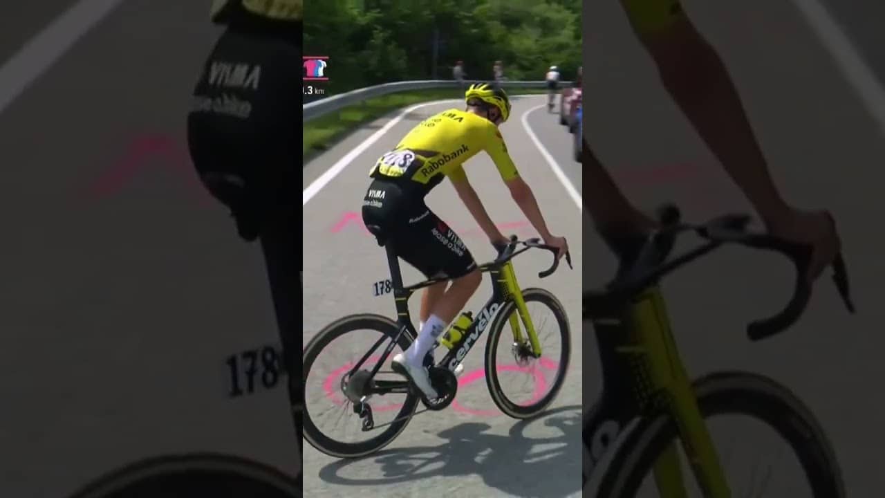Job done for Tim Rex 🫡🦖 What a debut Giro it’s been for the young Bee 🐝