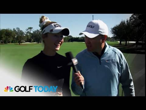 Nelly Korda on Caitlin Clark: 'Nice to be alongside greats' | Golf Today | Golf Channel