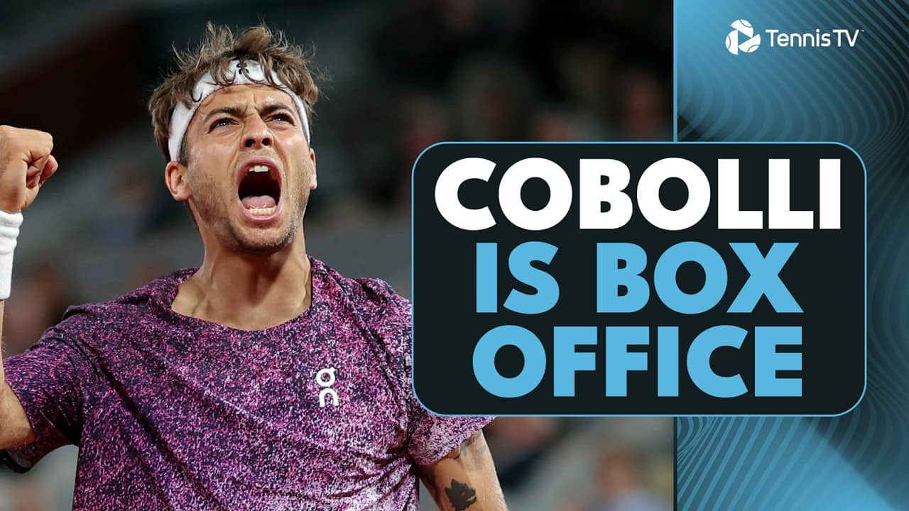 Flavio Cobolli Is BOX OFFICE 🤯🍿