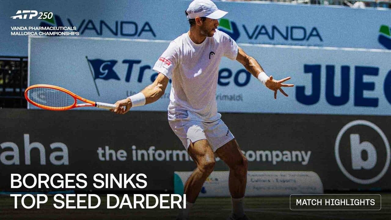 Nuno Borges vs Luciano Darderi | Mallorca 2026 Quarter-finals
