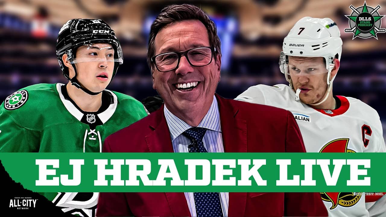 NHL Network Host EJ Hradek Breaks Down Jason Robertson's Contract & Brady Tkachuk Trade