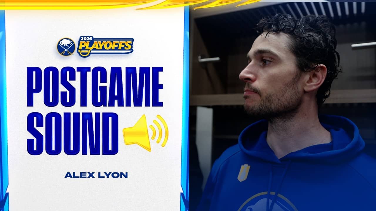 "Came Out Ready To Play" | Alex Lyon After Game 6 Win In Boston | Buffalo Sabres Playoffs