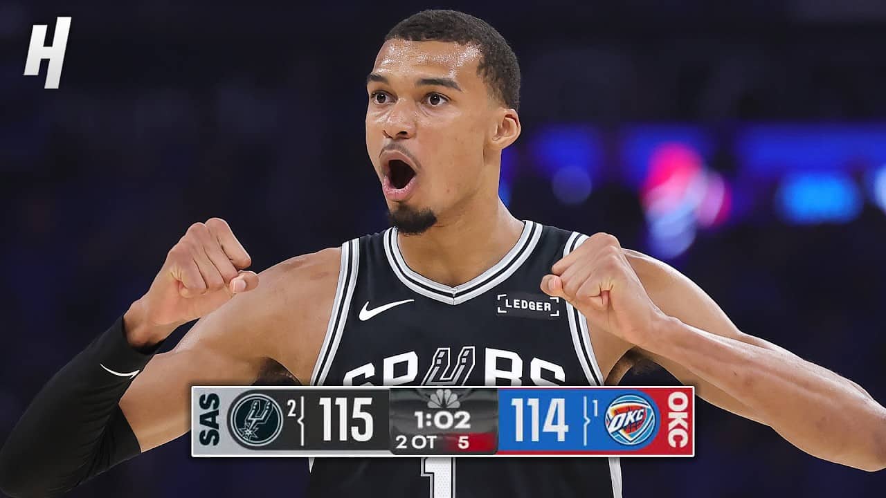 WEMBY TAKES OVER 😱 Spurs vs OKC Game 1 ENDING 🔥2026 NBA Playoffs