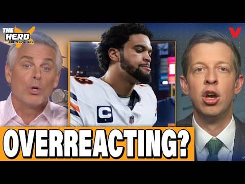 Danny Parkins CALLS OUT Colin Cowherd: OVERREACTING about Bears Caleb Williams? | THE HERD NFL