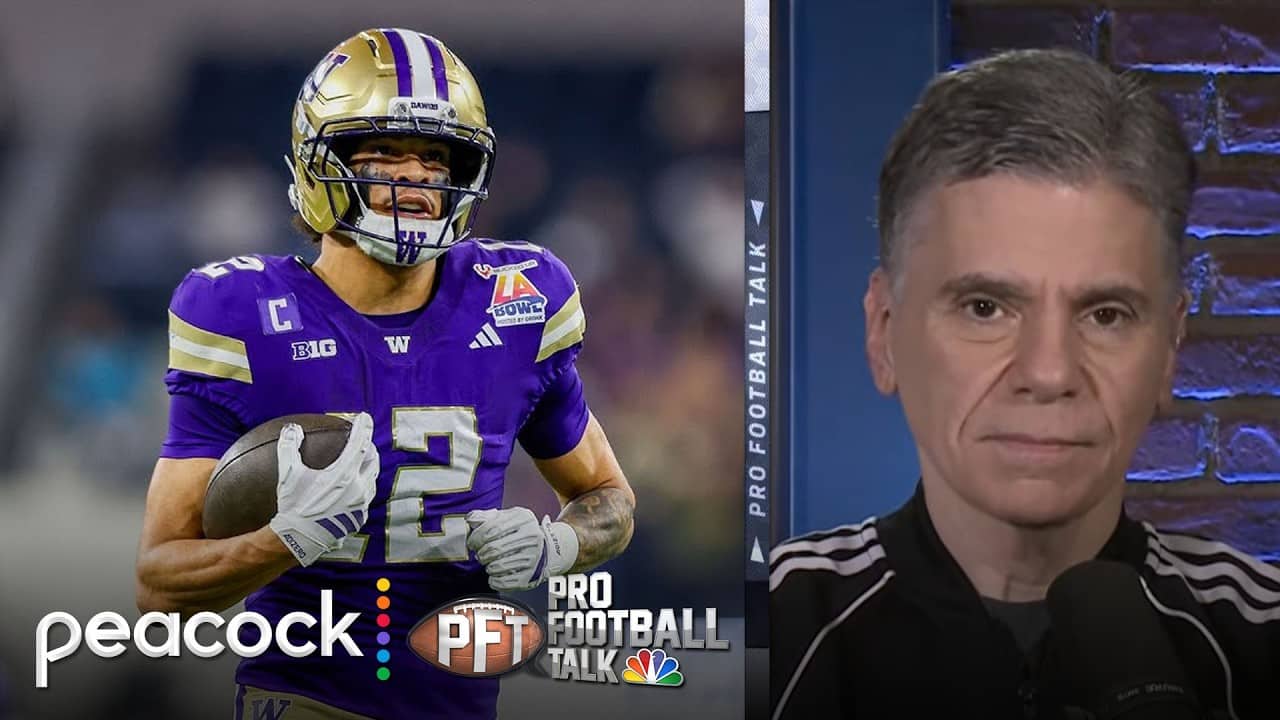 Denzel Boston headlines best players available on NFL Draft Day 2 | Pro Football Talk | NFL on NBC