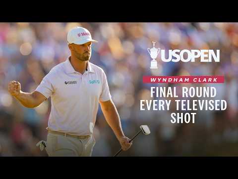 Wyndham Clark, Final Round | Every Televised Shot: 2026 U.S. Open Highlights