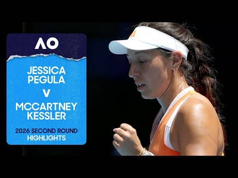 Jessica Pegula v McCartney Kessler Highlights | Australian Open 2026 Second Round