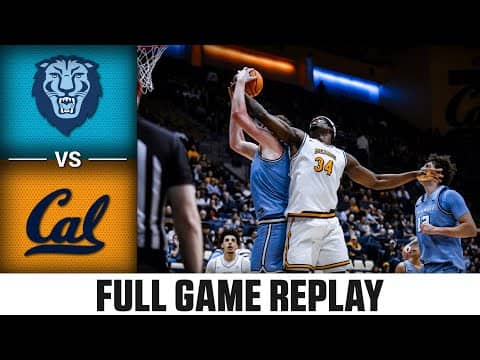 Columbia vs. Cal Full Game Replay | 2025-26 ACC Men's Basketball
