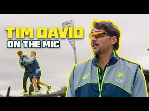 'Like the Homer meme': Aussie training with Tim David