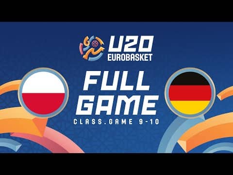 LIVE - Poland v Germany | FIBA U20 Women's EuroBasket 2025 | Class. Game 9-10