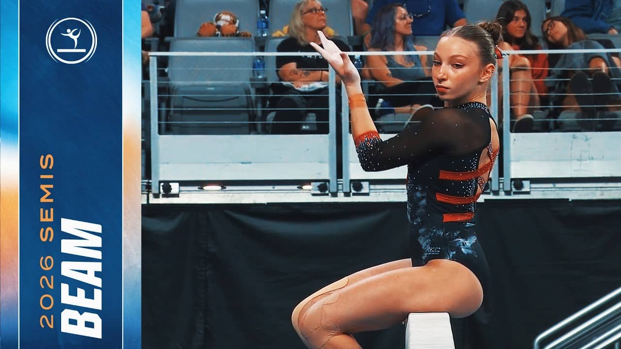 Ana Barbosu - Beam at 2026 NCAA gymnastics semifinals