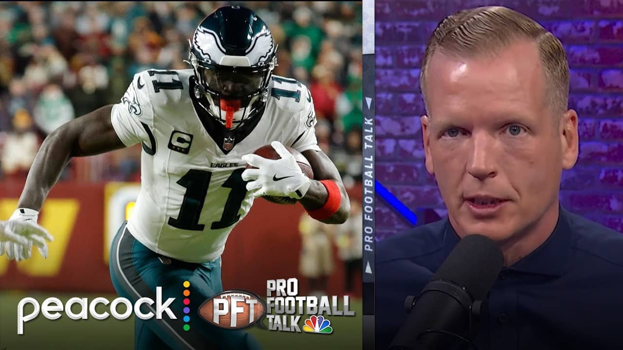 Mike Vrabel addresses Patriots’ WR room amid A.J. Brown rumors | Pro Football Talk | NFL on NBC