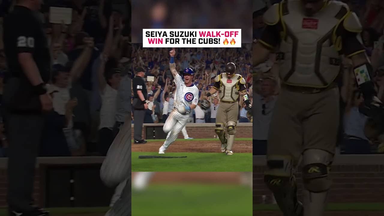 CLUTCH MOMENT From Seiya Suzuki At Wrigley Field! 🙌