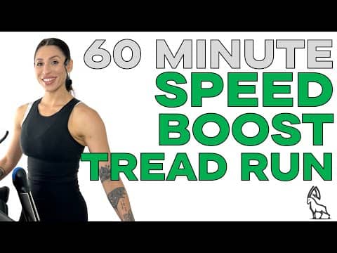 60 Minute Speed Day! | Treadmill Follow Along!