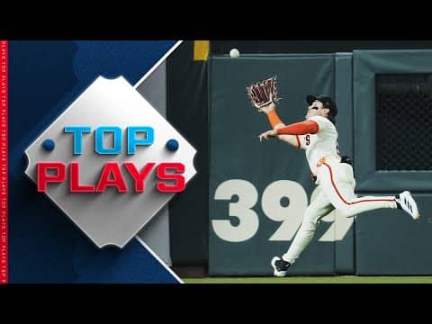 Top MLB Plays of 9/22/25 (Jacob Young's juggling catch, Chapman's barehanded play and more!)