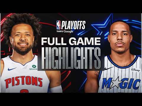 #1 PISTONS at #8 MAGIC | FULL GAME 3 HIGHLIGHTS | April 25, 2026