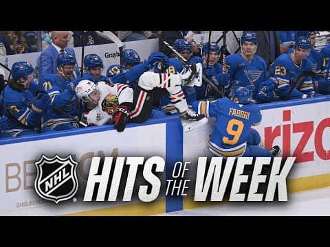Launched Into the Bench: NHL Week 10’s Hardest Hits