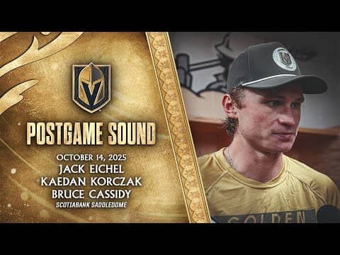 🎥 POSTGAME SOUND: Eichel, Korczak & Cassidy