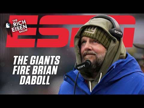 🚨 The Giants fire head coach Brian Daboll 🚨 | The Rich Eisen Show
