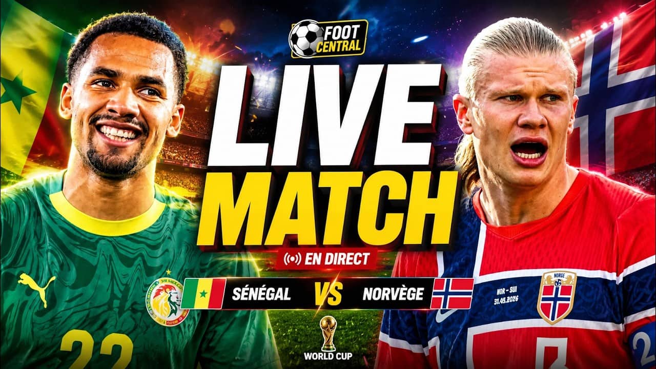 🇸🇳 Sénégal 🆚 Norvège 🇳🇴  En Direct : Le Live Match De Coupe Du Monde !