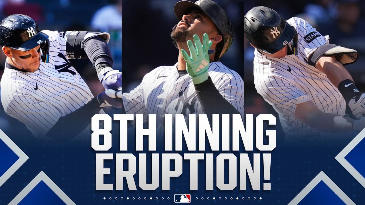 Yankees BREAK IT OPEN with a 7-RUN 8TH INNING! 😤😲 (Ft. Domínguez, Goldschmidt, Judge, and more!)