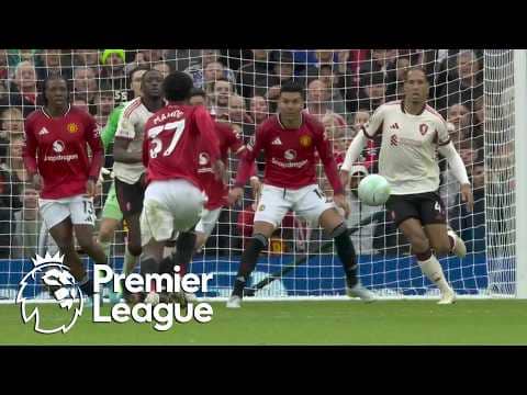Kobbie Mainoo drills Manchester United 3-2 ahead of Liverpool | Premier League | NBC Sports