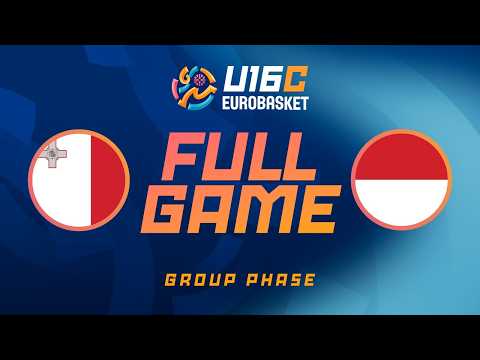LIVE - Malta v Monaco | FIBA U16 EuroBasket 2026 Division C | Group Phase