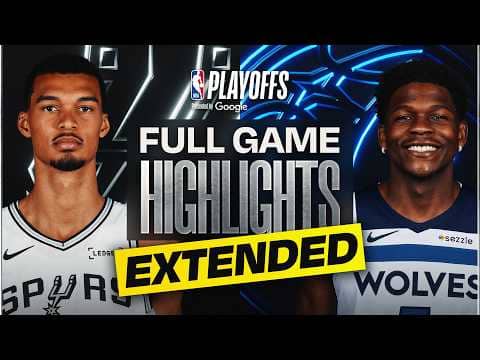 EXTENDED: #2 SPURS at #6 TIMBERWOLVES | FULL GAME 3 HIGHLIGHTS | May 8, 2026