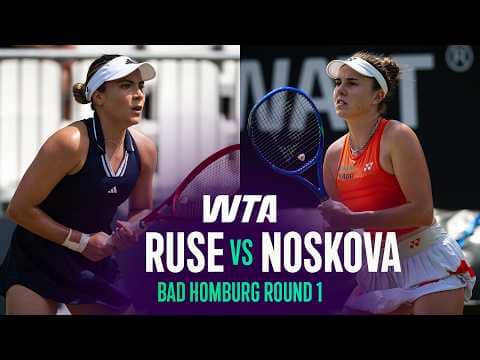 Elena-Gabriela Ruse vs. Linda Noskova | 2026 Bad Homburg Round 1 | WTA Match Highlights