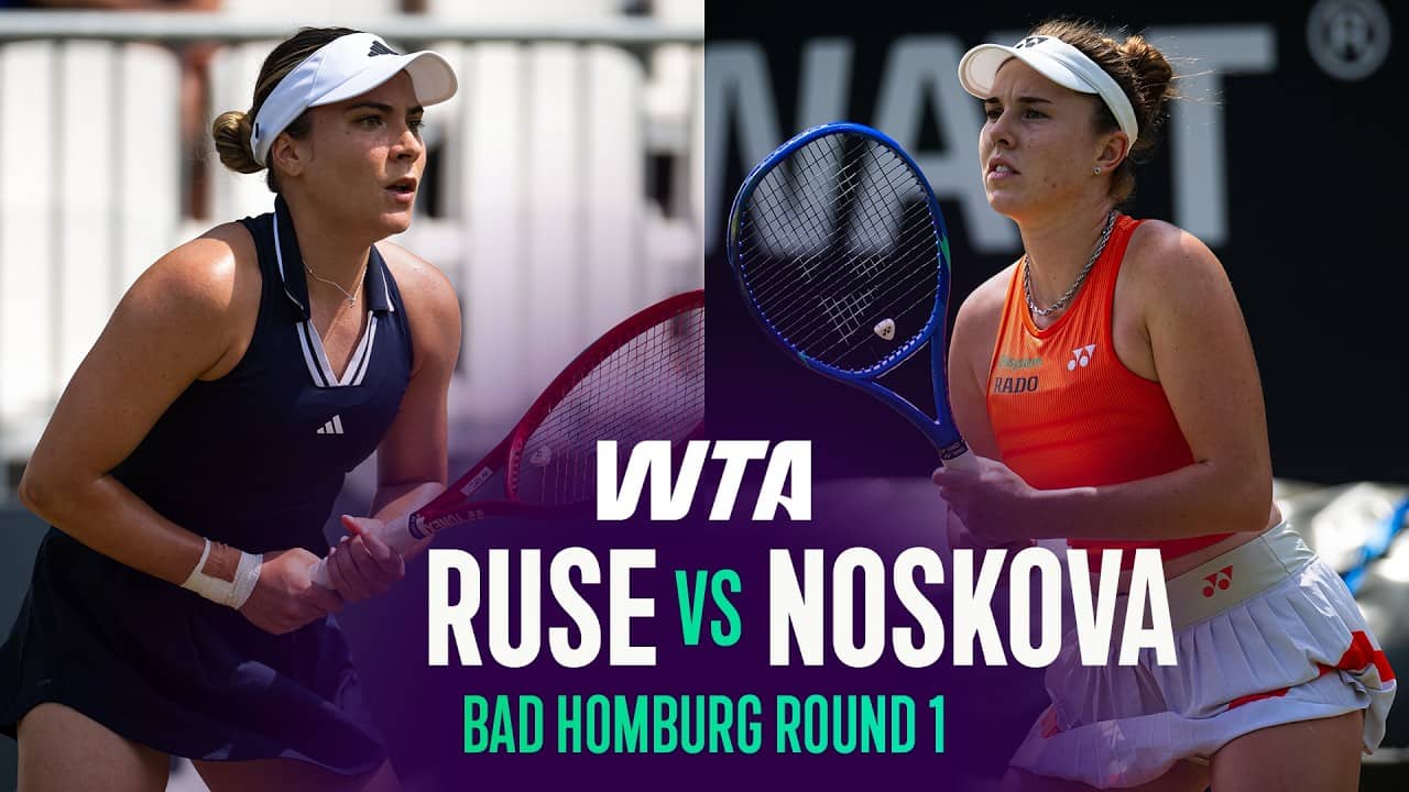 Elena-Gabriela Ruse vs. Linda Noskova | 2026 Bad Homburg Round 1 | WTA Match Highlights