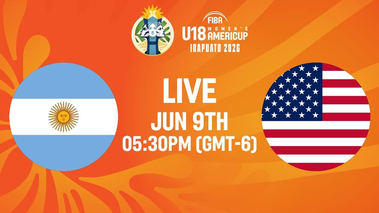 LIVE - Argentina v USA | FIBA U18 Women's AmeriCup 2026