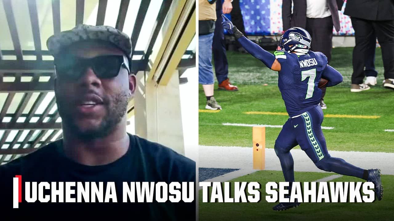 Seahawks’ LB Uchenna Nwosu on Seattle’s Super Bowl win and their case for the 2026 ESPYS Best Team 🏆