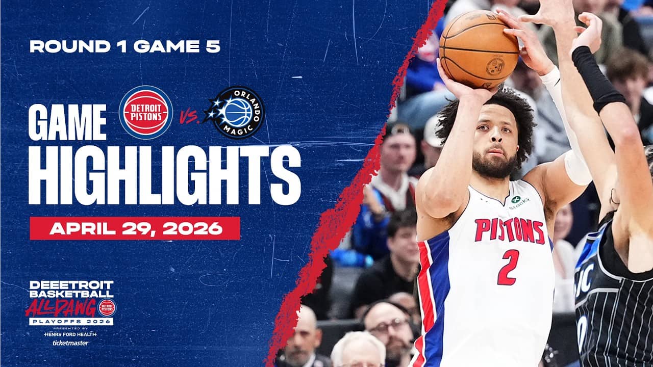 Detroit Pistons vs. Orlando Magic | GAME HIGHLIGHTS | 04.29.26