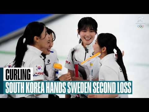 South Korea hands Sweden second straight curling loss