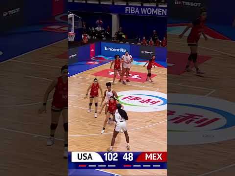 Audi Crooks is impossible to guard 😳 #AmeriCupW