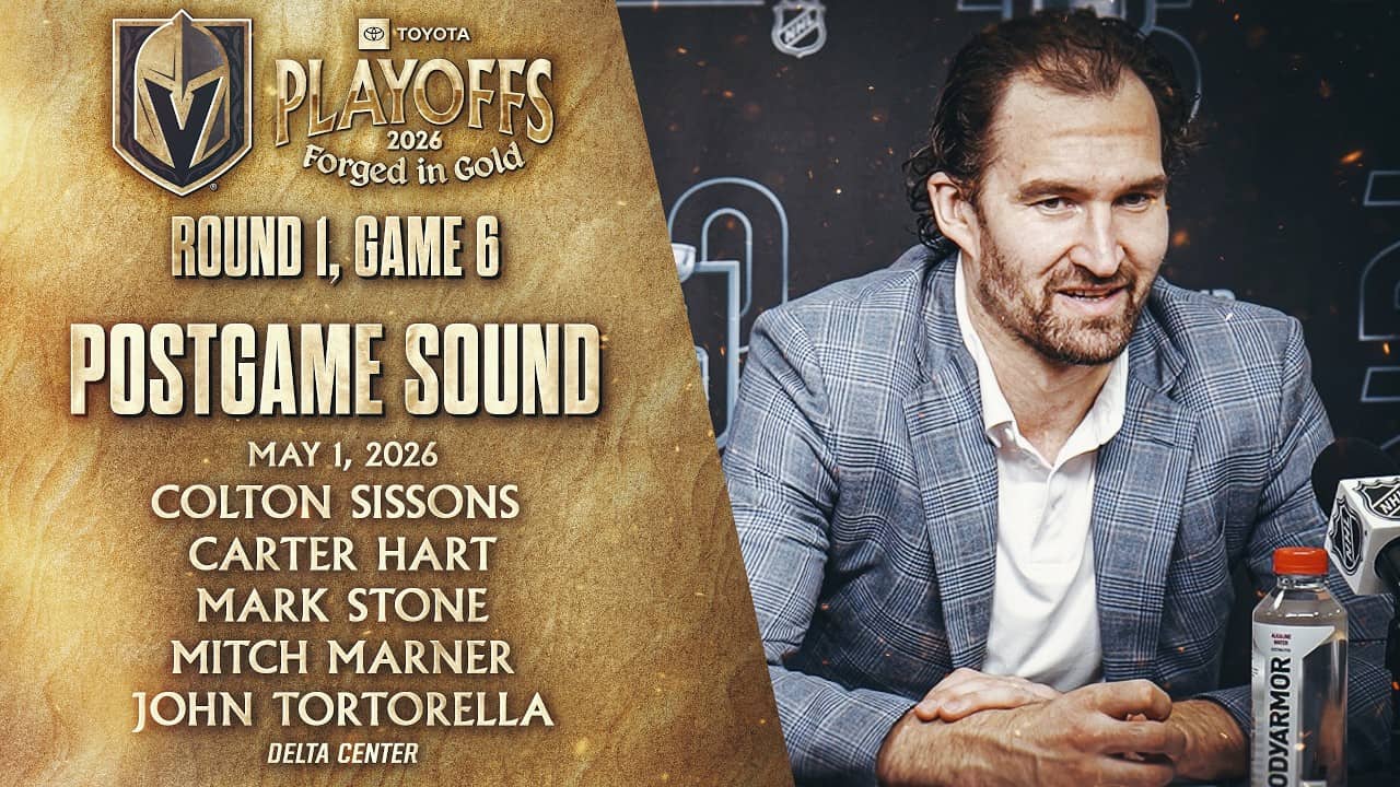 🎥 Round 1, Game 6 POSTGAME SOUND: Sissons, Hart, Stone, Marner & Tortorella