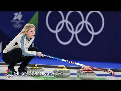 Norway earns narrow victory vs. Estonia in mixed doubles curling | Winter Olympics 2026 | NBC Sports