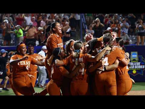 Texas wins second straight Women's College World Series title | FINAL OUT