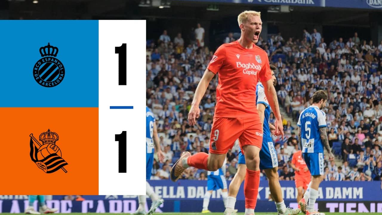 HIGHLIGHTS | LaLiga 25-26 | J38 | RCD Espanyol 1-1 Real Sociedad