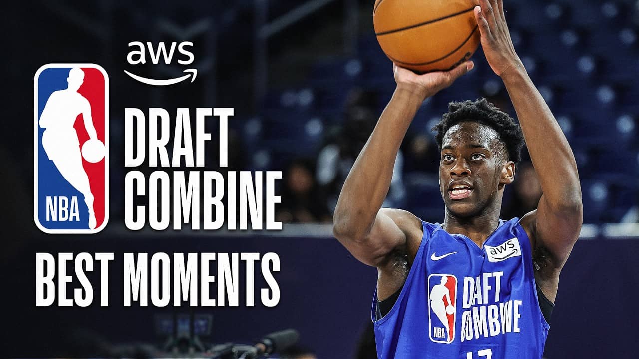 The BEST Moments of 2026 AWS NBA Draft Combine