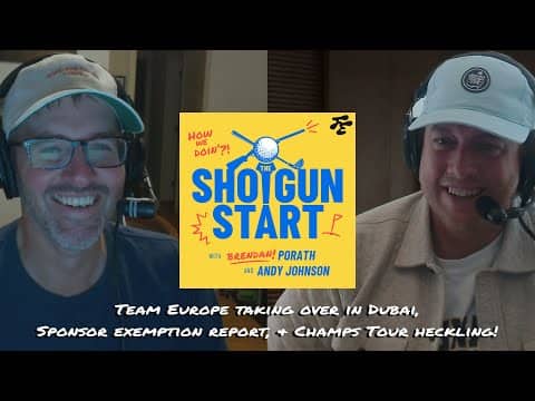 The Sponsor Exemption merry-go-round, Champs Tour heckling?!, and Golf Advice | The Shotgun Start