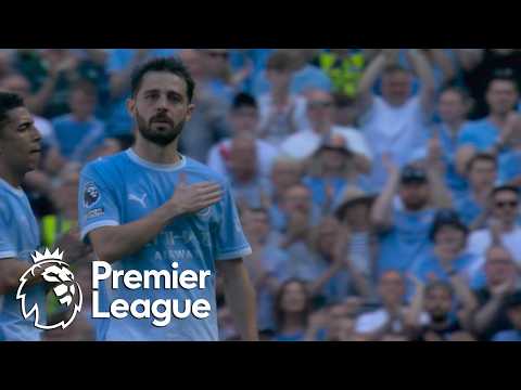 Bernardo Silva bids farewell to Manchester City fans at the Etihad | Premier League | NBC Sports