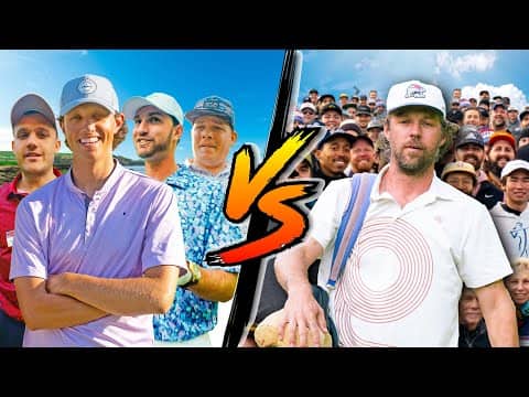 4 Scratch VS 100 Average Golfers  (Scramble)