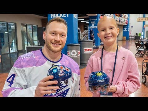 2025 Class of Heroes Spend Afternoon with CBJ Players at Annual Flashes of Hope Event 💜
